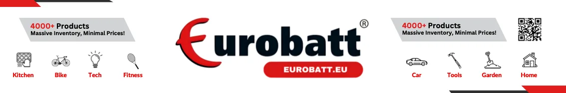 Shop-Banner von "EUROBATT SPÓŁKA Z OGRANICZONĄ ODPOWIEDZIALNOŚCIĄ" SPÓŁKA KOMANDYTOWA